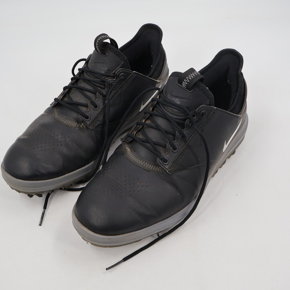 Nike Air Zoom Direct Golf Shoes Womens 9.5 Black White Spiked 923966-001